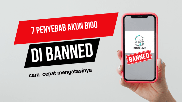 7 Penyebab Akun Bigo di Banned & Cara Cepat Mengatasinya! 1 akun Bigo di banned