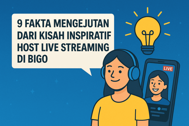 9 Fakta Mengejutkan dari Kisah Inspiratif Host Live Streaming di Bigo 1 kisah inspiratif host live streaming